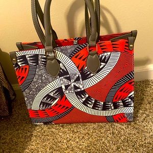 African print bags